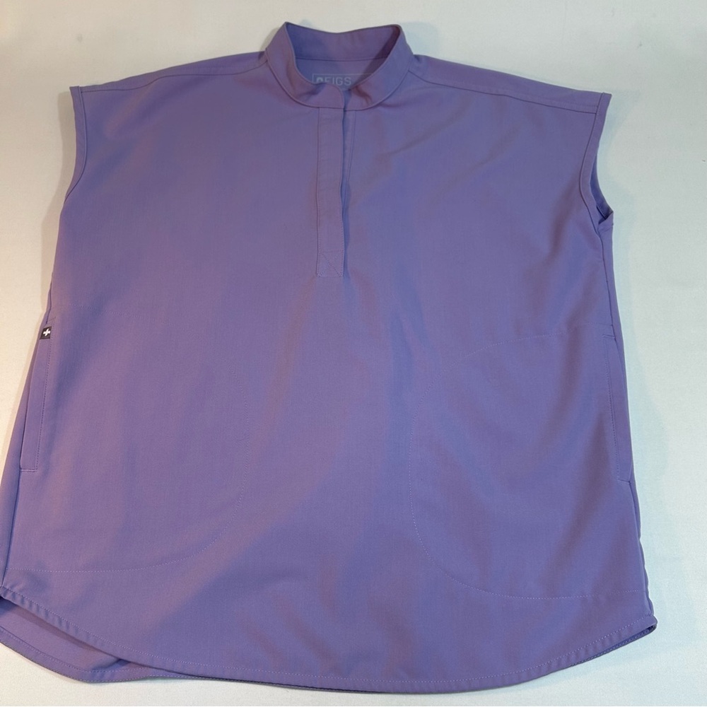 Figs Women’s Lavender Technical Collection Scrub Top PO#2487 Lavendar